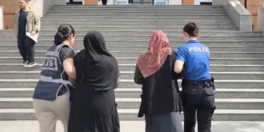 ŞEHİR ŞEHİR GEZİP HIRSIZLIK YAPAN 2 KADIN SAMSUN'DA YAKALANDI