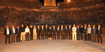 SEYDİKEMER BELEDİYESİ MECLİSİ TLOS ANTİK KENTİ'NDE TOPLANDI