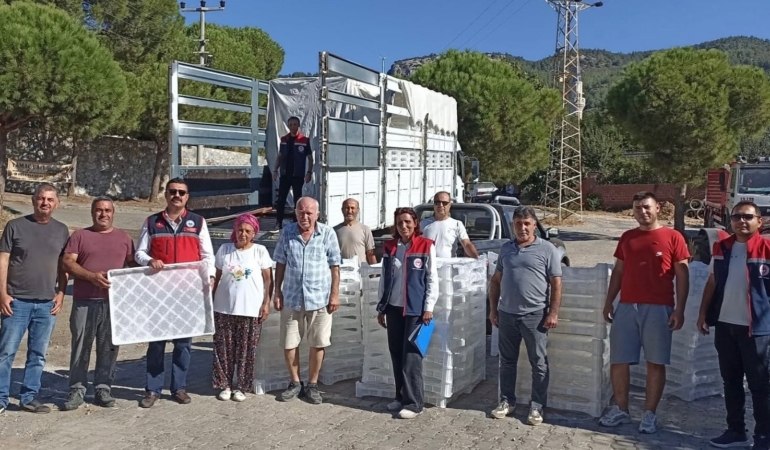 SÖKE'DE İNCİR ÜRETİCİLERİNE YÜZDE 50 HİBELİ KEREVET DESTEĞİ