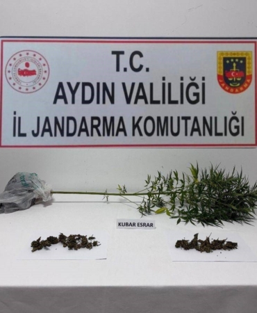 SÖKE'DE NARKOTİK KÖPEĞİ DESTEKLİ OPERASYONDA UYUŞTURUCU MADDE ELE GEÇİRİLDİ
