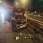 ÜMRANİYE'DE ZİNCİRLEME KAZA: 3 YARALI