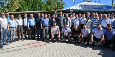 VALİ KARTAL, MUHTARLARLA BİR ARAYA GELDİ