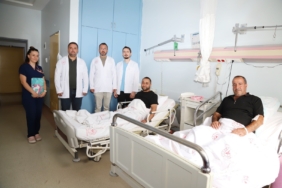 VAN'DAN GELİP KAHTA'DA ŞİFA BULDULAR