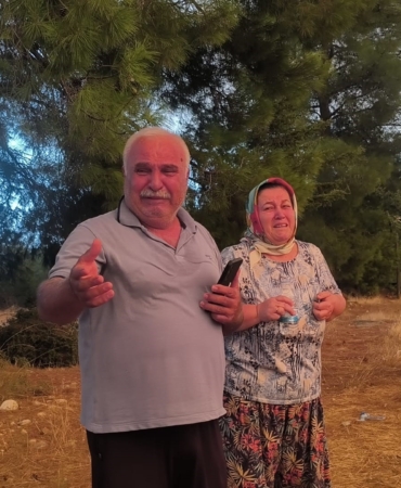 YANGINI GÖZYAŞLARI İÇİNDE İZLEDİLER