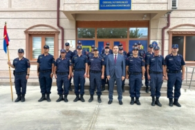YÜZBAŞI RÜTBESİNE YÜKSELEN OSMANELİ İLÇE JANDARMA KOMUTANI SOY'A BAŞARI DİLEĞİ