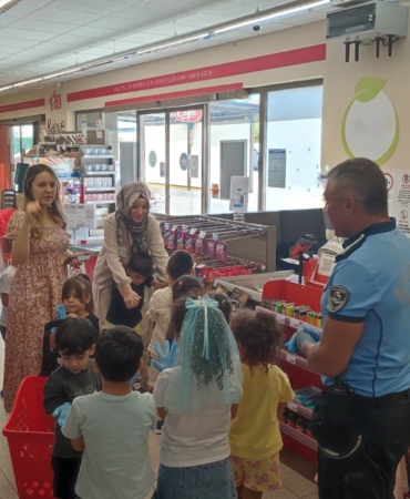ZABITA HAFTASI'NDA MİNİKLERDEN ANLAMLI DENETİM