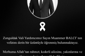 ZONGULDAK VALİ YARDIMCISI MUAMMER BALCI KALP KRİZİNDEN VEFAT ETTİ