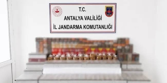 Manavgat’ta Kaçak Tütün Operasyonu
