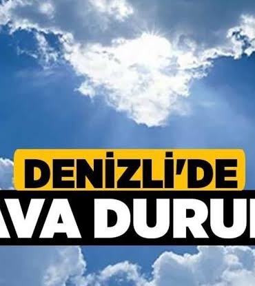 Denizli Hava Durumu İçin Sıcaklık Uyarısı