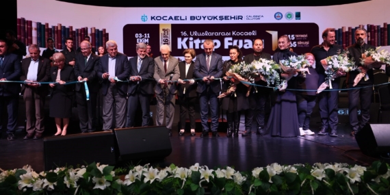 16. Kocaeli Kitap Fuarı “Kağıttan Dünyaların Keşfi” sloganıyla açılıyor