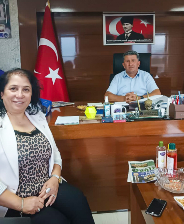Acıpayam Ticaret Odası'na seçim öncesi tanışma ziyareti