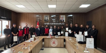 AFŞİN'DE MODERN SULAMA EĞİTİMİ TAMAMLANDI