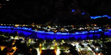AMASYA'NIN DÜNYA MİRASININ IŞIK SİSTEMİ YENİLENDİ: "RÜYA ŞEHİR"