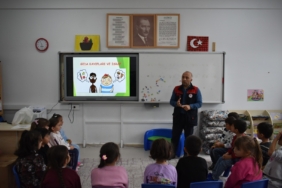 ARPALI'DA ÖĞRENCİLERE GIDA İSRAFI VE SAĞLIKLI BESLENME EĞİTİMİ VERİLDİ