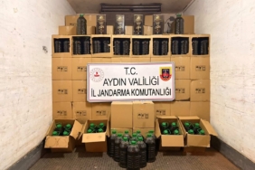 AYDIN'DA 5 BİN 300 LİTRE SAHTE ZEYTİNYAĞI ELE GEÇİRİLDİ