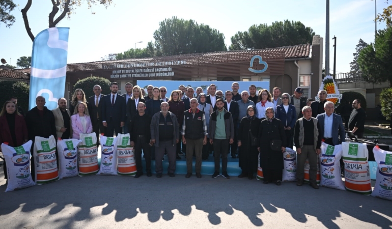 BALIKESİR BÜYÜKŞEHİR BELEDİYESİ'NDEN ÇİFTÇİYE BÜYÜK DESTEK