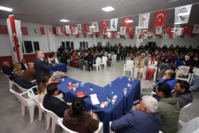 BAŞKAN BALABAN ÜRETİCİ KADINLARLA BULUŞTU