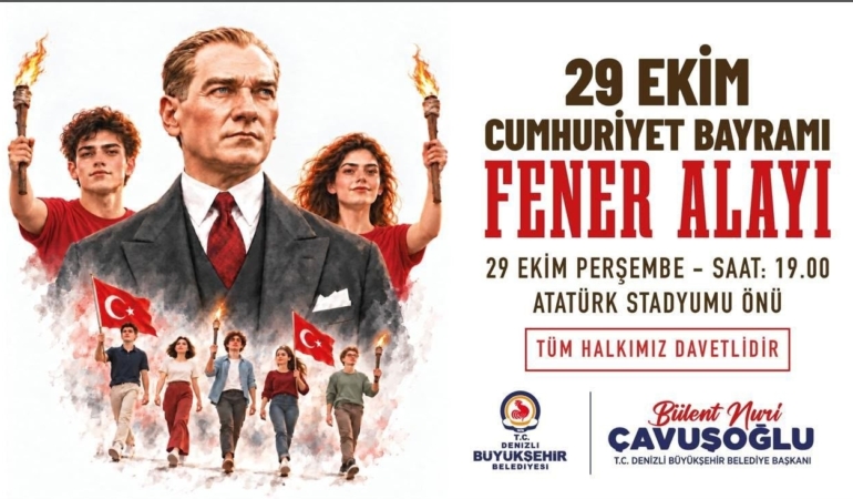 BAŞKAN ÇAVUŞOĞLU TÜM DENİZLİLİLERİ BAYRAM COŞKUSUNA DAVET ETTİ