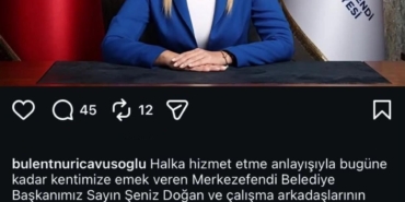 BAŞKAN ÇAVUŞOĞLU'NDAN ŞENİZ DOĞAN'IN GÖZALTINA ALINMASINA TEPKİ