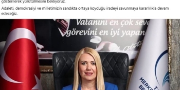 BEYAĞAÇ BELEDİYE BAŞKANI PÜTÜN'DEN ŞENİZ DOĞAN'A DESTEK MESAJI