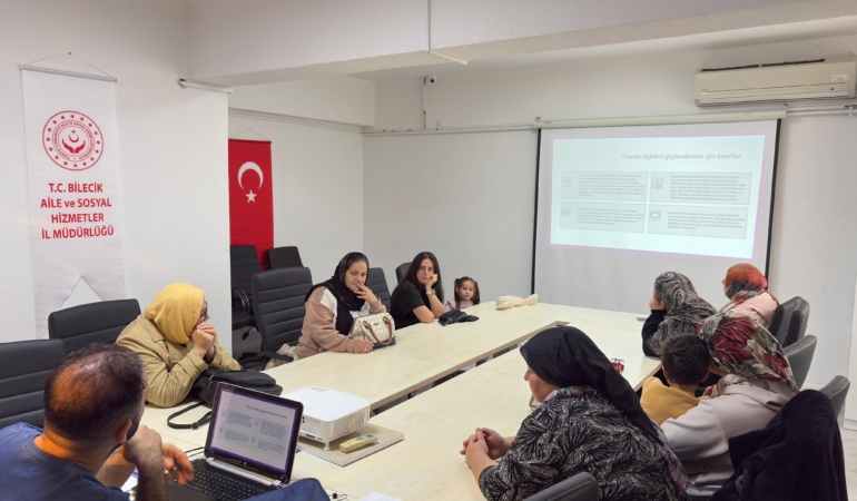 BİLECİK'TE AİLELERE EĞİTİM DESTEĞİ