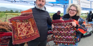 BURHANİYE DE ESKİ ÇOBANLARIN AZIK TORBALARI TURİSTİK EŞYA OLDU