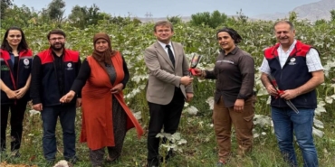 CİZRE'DE ALIN TERİ DÖKEN KADIN ÇİFTÇİLER UNUTULMADI