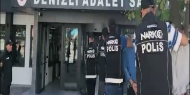 DENİZLİ'DE DÜZENLENEN UYUŞTURUCU OPERASYONUNDA 10 ŞÜPHELİ TUTUKLANDI