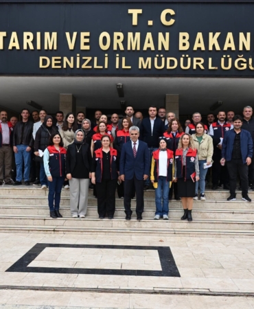 DENİZLİ'DE BİTKİ SAĞLIĞI İÇİN MÜCADELE SEFERBERLİĞİ