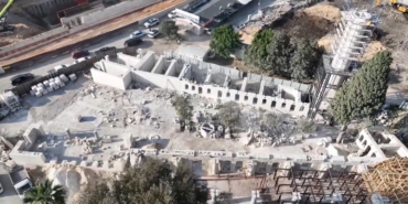 DEPREMİN YIKTIĞI ANTAKYA ULU CAMİİ'DE RESTORASYON ÇALIŞMALARI SÜRÜYOR