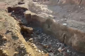 ELAZIĞ'DA SEL NEDENİYLE YAYLA YOLU YARILDI