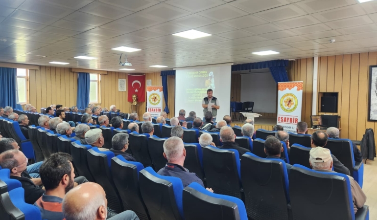 ESKİŞEHİR'DE ARICILARA "ORMAN YANGINLARINI ÖNLEME VE FARKINDALIK" EĞİTİM SEMİNERİ: BELGESİZ ÜRETİCİLERE KONAKLAMA İZNİ YOK