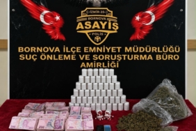EVDEN BİNLERCE UYUŞTURUCU HAP İLE ESRAR ELE GEÇİRİLDİ
