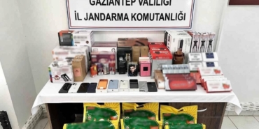GAZİANTEP'TE 1 MİLYON TL DEĞERİNDE KAÇAK ÜRÜN ELE GEÇİRİLDİ