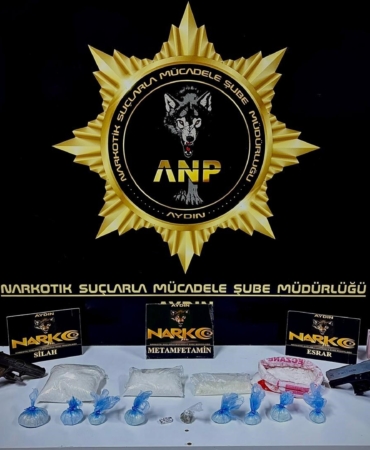GERMENCİK'TE BİN 137 GRAM UYUŞTURUCU MADDE ELE GEÇİRİLDİ
