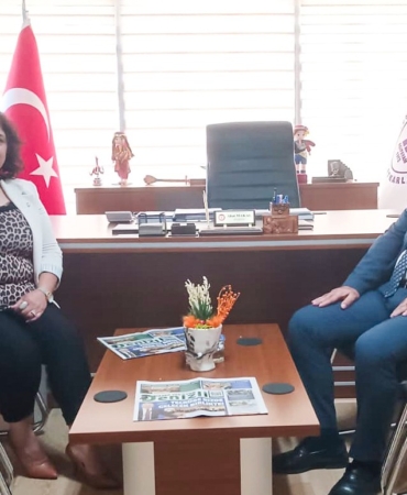-Haber Veriyor Denizli gazetesinden Acıpayam Esnaf Odasına ziyaret