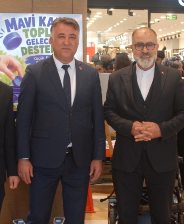 KAHRAMANMARAŞ'TA MAVİ KAPAKLARLA 15 BİN 700 ENGELLİ VATANDAŞA UMUT OLDULAR