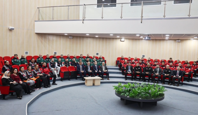 KARABÜK'TE ARAMA KURTARMA EKİPLERİ AKREDİTASYON BELGELERİNİ ALDI
