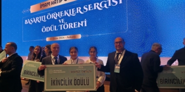 KAZIM KARABEKİR İMAM HATİP ORTAOKULU TÜRKİYE İKİNCİSİ OLDU