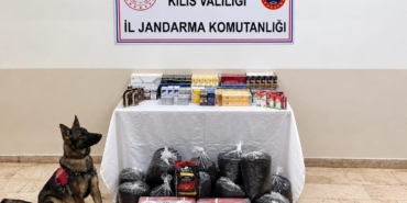 KİLİS'TE 750 PAKET KAÇAK SİGARA VE 60 KİLO KAÇAK ÇAY ELE GEÇİRİLDİ