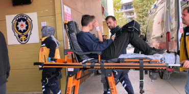 MOTOSİKLETİNİ TAMİR EDERKEN PARMAĞI KOPTU