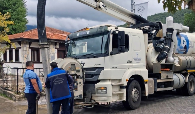 MUĞLA'DA YAĞIŞ MESAİSİ: 20 SU BASKININA MÜDAHALE EDİLDİ