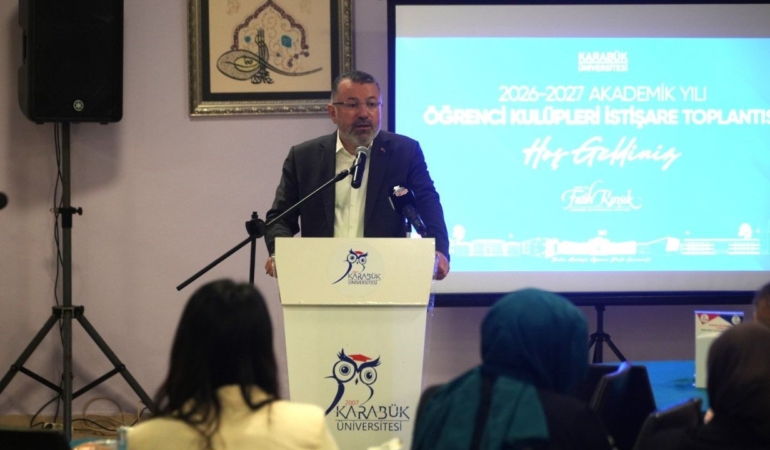 REKTÖR KIRIŞIK: "173 PROJEYLE TÜRKİYE BİRİNCİLİĞİMİZ DEVAM EDİYOR"