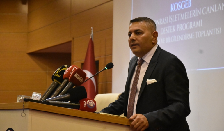 SADIKOĞLU: "KOSGEB KREDİLERİNİ ÖDEYEMEYEN İŞLETMELER İÇİN YENİ DÜZENLEME YAPILMALI"