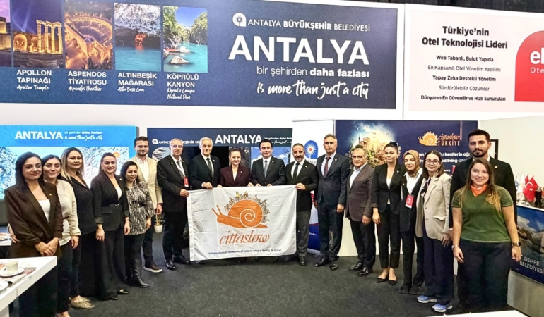 SAKİN ŞEHİR ÇAMELİ, ANTALYA TURİZM FUARI'NDA!