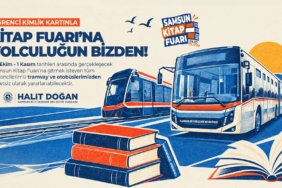 SAMSUN KİTAP FUARI'NA GİDECEK ÖĞRENCİLERE ÜCRETSİZ ULAŞIM DESTEĞİ