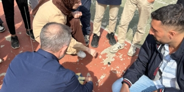 SİİRT'TE 7'NCİ SINIF ÖĞRENCİLERİNDEN ROKET ETKİNLİĞİ