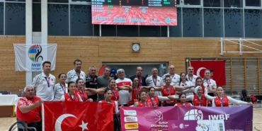 TEKERLEKLİ SANDALYE BASKETBOLUNDA AVRUPA ŞAMPİYONLUĞU
