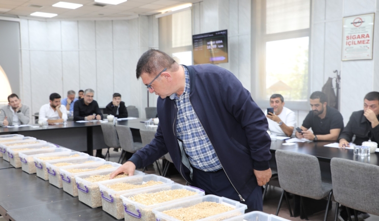 TİGEM'İN 15 BİN TONU AŞAN BUĞDAY VE NOHUT İHALELERİ GTB'DE GERÇEKLEŞTİRİLDİ