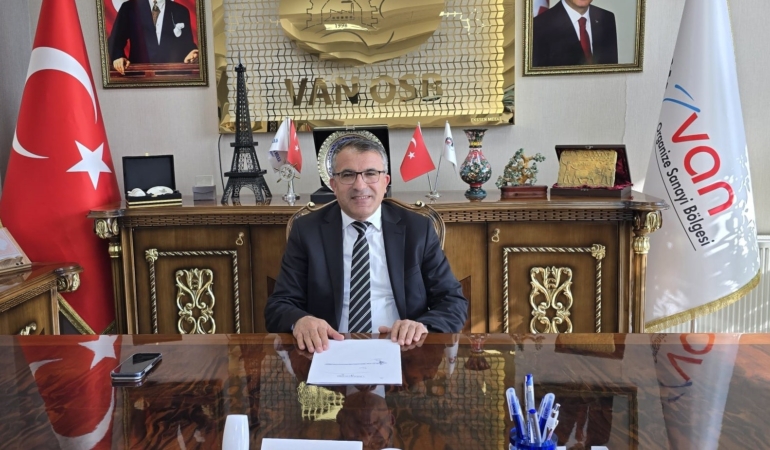 VAN OSB'DEN BÜYÜK ADIM: FEN TEKNOLOJİ LİSESİ GELİYOR MEMET ASLAN: "NİTELİKLİ EĞİTİM VE VERİM, TEK KURTULUŞ REÇETEMİZDİR"